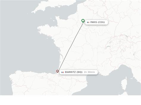 paris to biarritz flights.